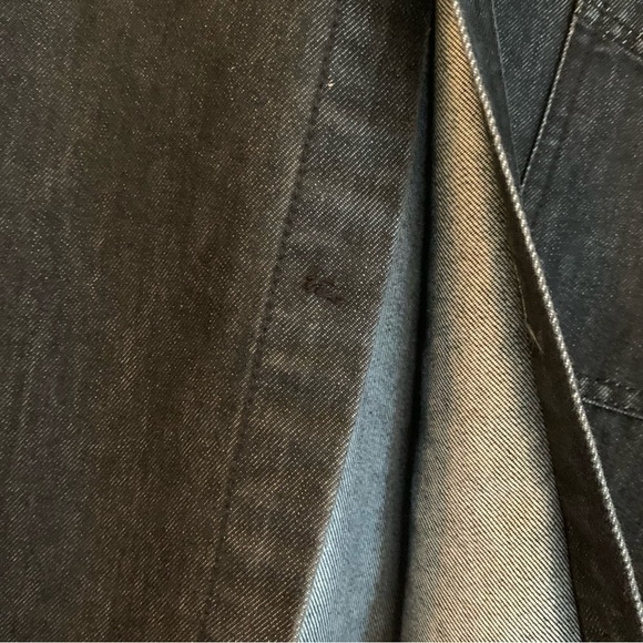 Frank & Oak Black Denim Button Down Shirt - Picture 8 of 10